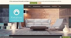 Desktop Screenshot of estatum.nl